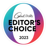 Oprah Daily editor's choice award badge 2023